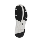 Bottom View of Women’s SAS Tour Mesh Sneaker in Plata Mix – featuring durable rubber outsole with enhanced traction and stability on various surfaces, designed for long-lasting wear and confident steps.