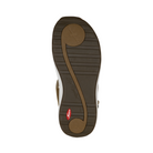 Bottom view of Women’s Xelero Mykonos sandal in Nutmeg – featuring a durable rubber outsole with strategic tread patterns for reliable traction on various surfaces.