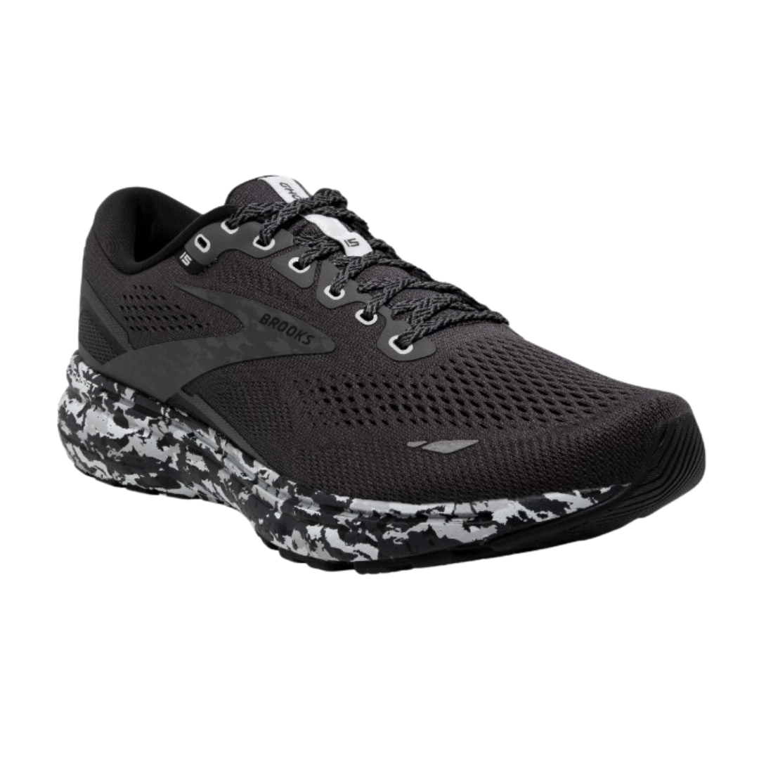 Brooks Ghos 15 ebony black oyster Men's Athletic Shoes