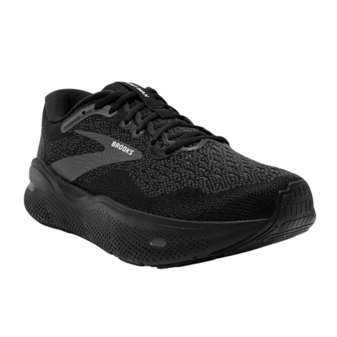 Brooks Ghost Max black black ebony Men's Athletic Shoes