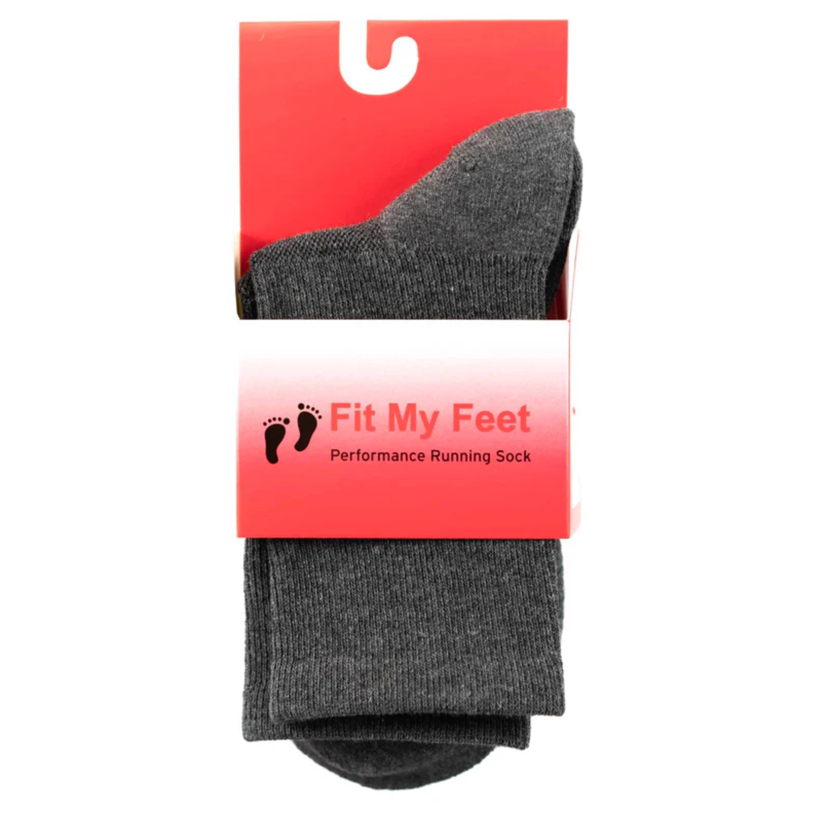 Grey Crew Ankle Socks Non Slip Heel Tab and Seamless Toes