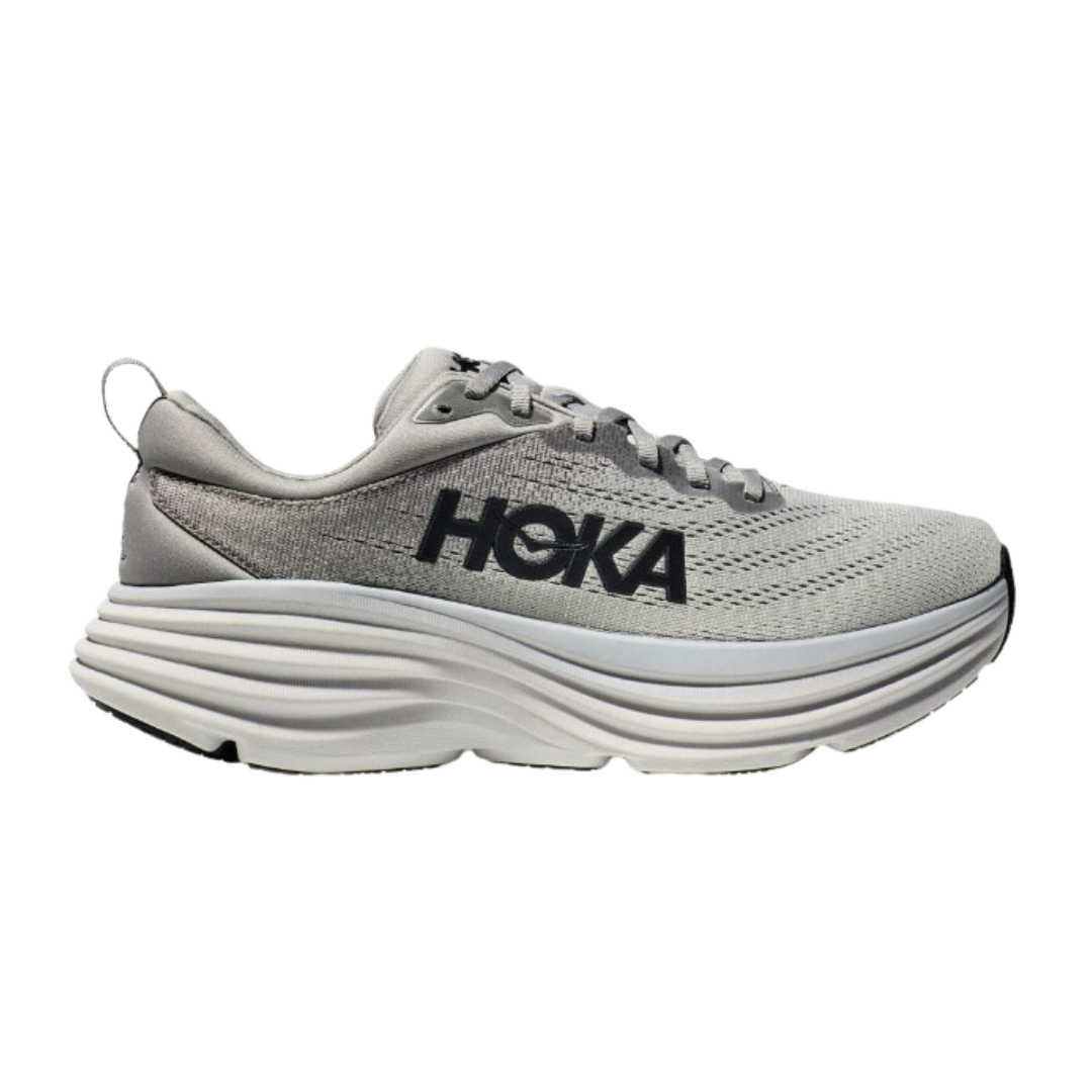Hoka Bondi 8 Sharkskin Harbor Mist Men's Running Shoes 