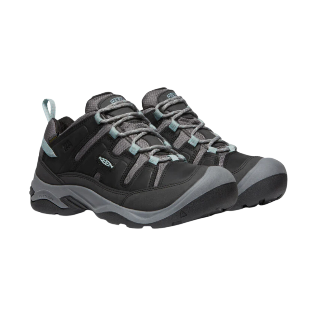 Keen Circadia WP Black Cloud Blue Women's Hiking Shoes