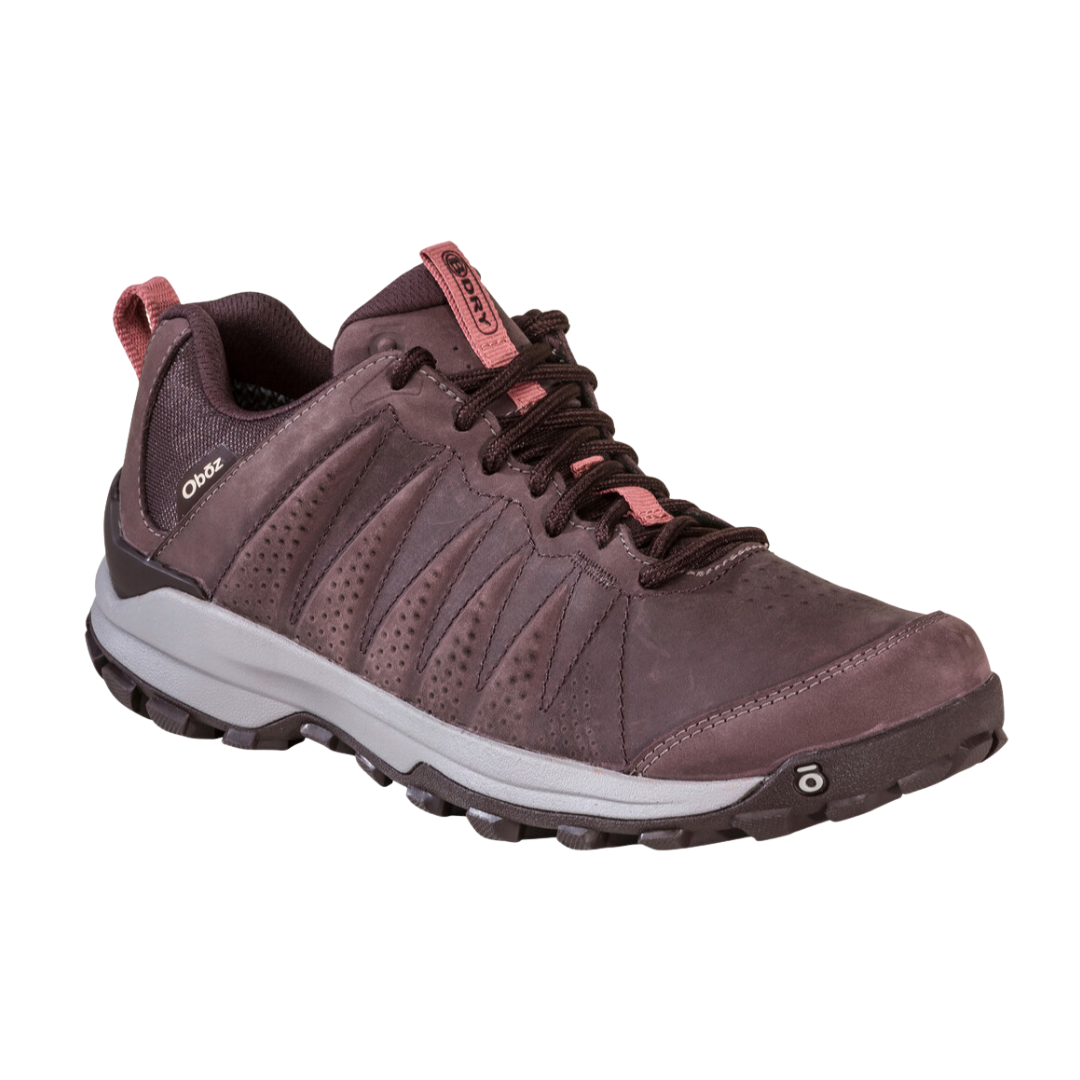 Oboz Sypes Low WP Peppercorn Brown Women's Hiking Shoes